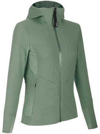 LaMunt Green Violet Full Zip Fitted Hoodie