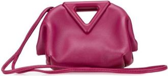 Bottega Veneta Pre-owned Mini Bags, female, Pink, Size: ONE SIZE Pre-owned Leather Mini Bag