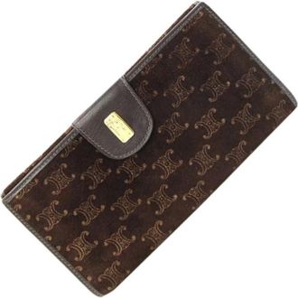 Celine Pre-owned Wallets, female, Brown, Size: ONE SIZE Pre-owned Vintage Wallet