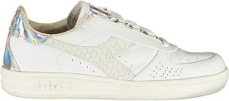 Diadora Witte Stoffen Sneaker - Dames - Sneakers - Wit - 36 EU - Schoenen