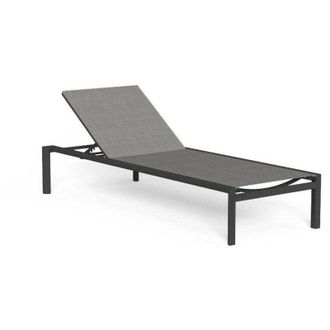 Talenti Talenti Nun&ugrave; Lettino Alluminio Charcoal Nero