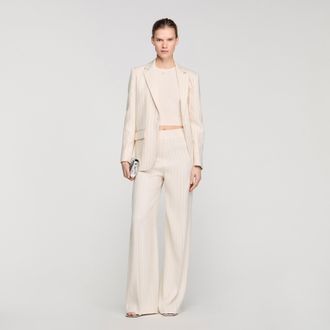 Sandro Striped trousers