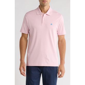 Brooks Brothers Cotton Interlock Knit Polo in Sweet Dreams at Nordstrom Rack, Size Xx-Large