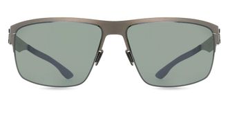 Ic! Berlin IC0061 Nate Polarized 02R Mens Sunglasses Grey Size 63