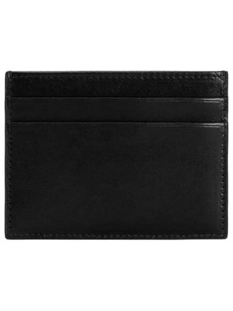 Dolce & Gabbana Logo Leather Card Case - Black