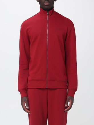 Ferrari Felpa con zip in misto cotone