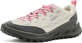Keen Jasper Zionic Sneakers Womens Shoes Vapor/Cashmere Rose : 10.5 B - Medium, Leather