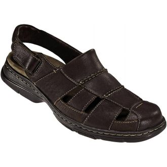 Dunham Mens Monterey Fisherman Sandal - 4E Width In Brown