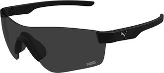 Puma PU0481S 001 Mens Sunglasses Black Size 99 - Free RX Lenses - Free RX Lenses