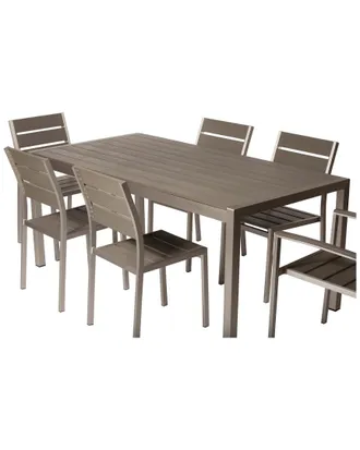 Pangea Home 7Pc Roy Dining Set