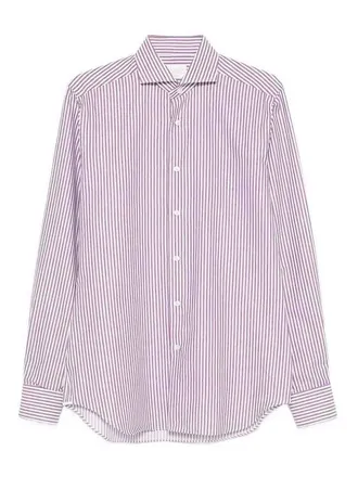 Xacus Twill Stripe Long Sleeve Shirt