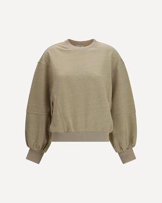 Brunello Cucinelli Cotton and Linen Sweatshirt Female M