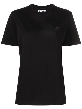 Golden Goose T-shirt con ricamo - Nero