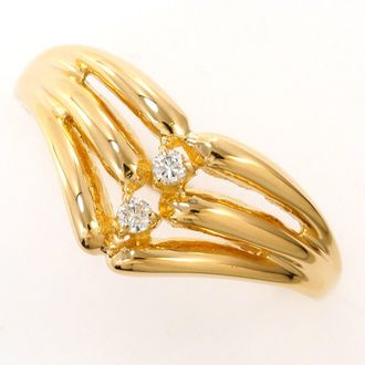 C&A Yellow Gold Yellow Gold (18K) Band Ring (Pre-Owned)