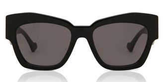 Gucci GG1422S 001 Womens Sunglasses Black Size 55