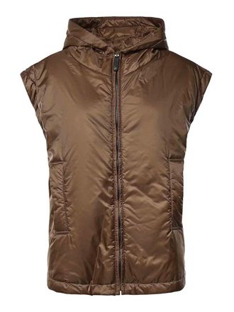 Max Mara Mtcambra Padded Sleeveless Mud