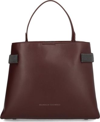 Brunello Cucinelli Top-Handle Essence Tote Bag