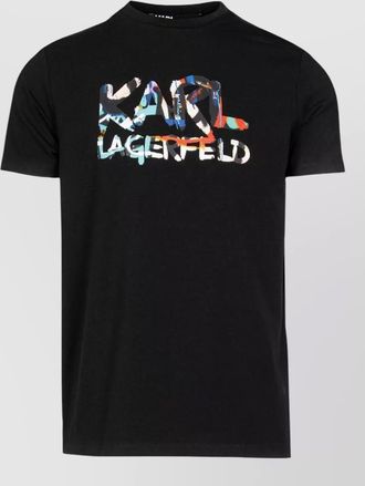 Karl Lagerfeld crew neck graphic print short sleeve t-shirt