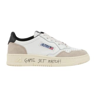 Autry Sneakers, male, White, Size: 7 US White Tennis Sneakers Game Set Match