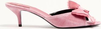 Valentino Garavani Marie A Velvet Slide Sandal 55Mm Wo
