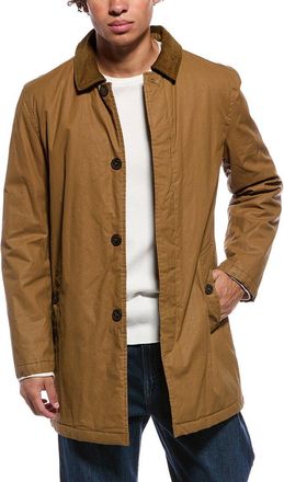Cole Haan Coated Long Barn Coat