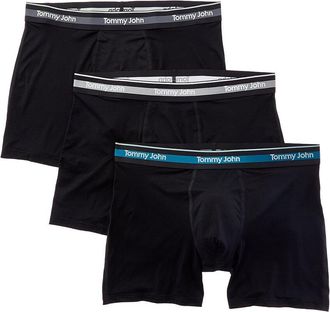 Tommy John 3Pk Comfort Micro 4 Boxer Brief