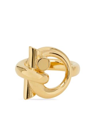 Ferragamo Gancini ring - Goud