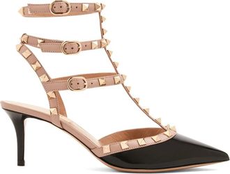 Valentino Garavani Schoenen, Dames, Zwart, 38 EU, Stijlvolle Enkelband voor Vrouwen