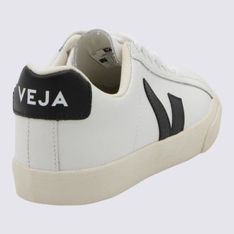Veja Womens Sneakers Extra-White_black _ Cover Le Sole El