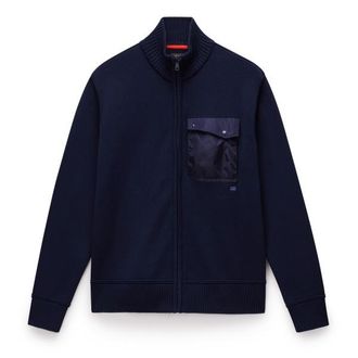 Napapijri D-Berti Full Zip Freizeitjacke f&uuml;r Herren | blau