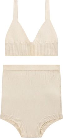Red Valentino Lingerieset kleur beige- minimalistisch en veelzijdig. - Dames - Ondergoed - Beige - S/M - Ondergoed