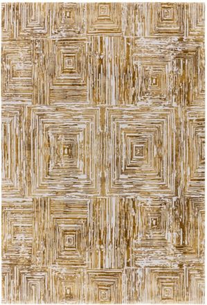 Novatrend Alfombra moderna de sal&oacute;n Amarillo 160x230 cm