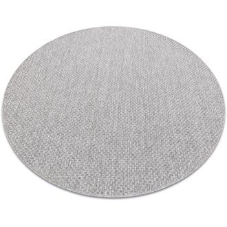 RugsX Rugsx - Alfombra Mimo 6272 Circulo Sisal Exterior Gris Claro Grey Circulo 120 Cm