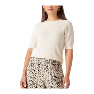 Selected Beige Gebreide Top voor Vrouwen - Dames - Truien - Beige - Maat: XS
