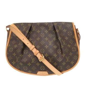 Louis Vuitton Pre-owned Cross Body Bags, female, Brown, Size: ONE SIZE Pre-owned Menilmontant MM