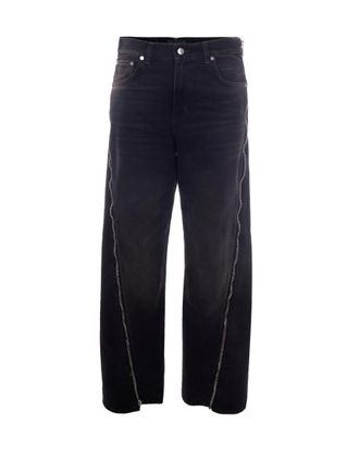 Haikure Black Boyfriend Mid Rise Jeans