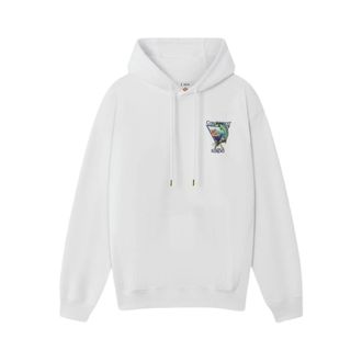 Casablanca Sudadera con capucha Tennis Club Icon - Sweatshirts & Hoodies - Hombre - Blanco - XL