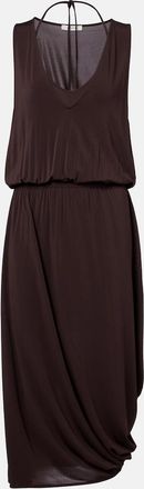 Christophe Lemaire Draped midi dress
