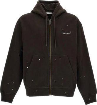 Carhartt Work in Progress Hoodies & sweatvesten, Heren, Bruin, XL, Katoen, Painter Hoodie