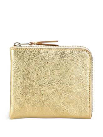 Comme Des Gar&ccedil;ons zip small wallet - Gold