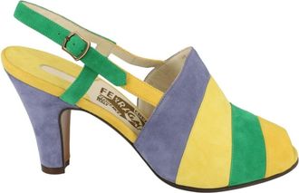 Ferragamo Stripes Archive Limited Edition 1930s Sandals