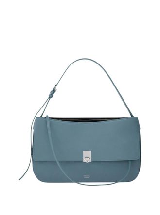 Ferragamo Blue Cara Small Shoulder Bag