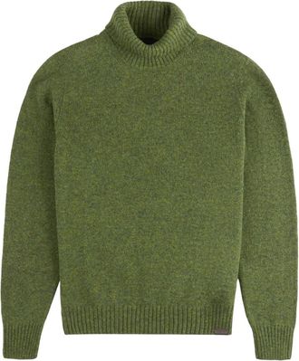 Fay Maglione a collo alto - Verde