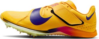 Nike Mens Long Jump Elite Track & Field Jumping Spikes in Yellow | FZ9326-800