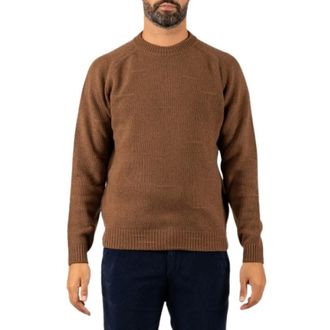 Daniele Fiesoli Jersey de cuello redondo - Knitwear - Hombre - Marr&oacute;n - XL
