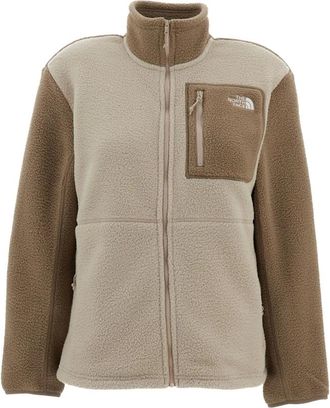 The North Face Yumiori Full-Zip Jacket - Dames - Sport - Beige - Maat: S Zijde