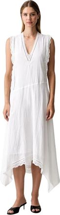 Zadig&Voltaire Rerol Tomboy Jurk - Dames - Casual kleedjes - Wit - S - Katoen - Kleedjes