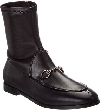 Gucci Jordaan Leather Bootie