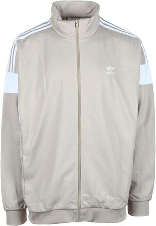 adidas Katoenmix trui - Heren - Sportshirts - Beige - S - Katoen - Fitness