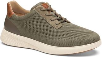 Johnston & Murphy Ackerson Knit Plain Toe Sneaker in Olive Knit at Nordstrom, Size 10.5